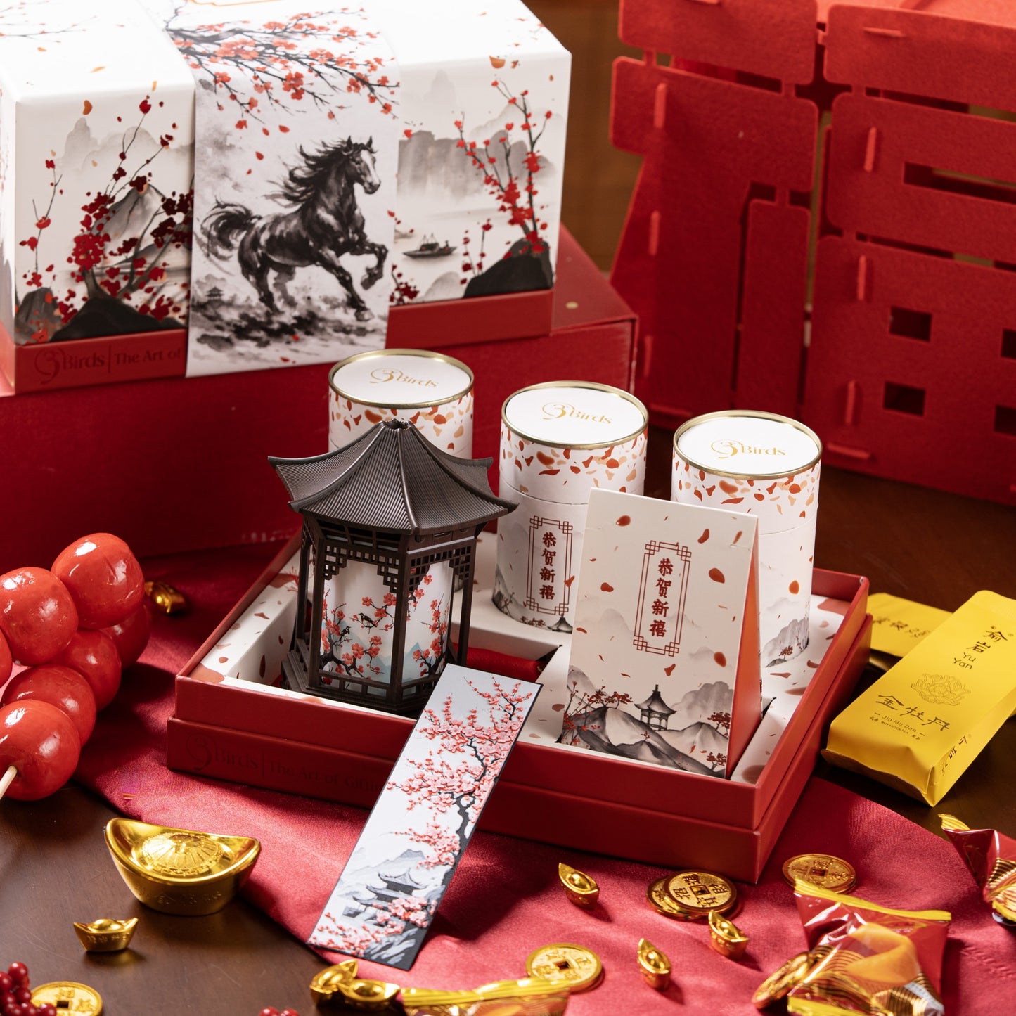 CHERRY BLOSSOM PAVILION - SET A 樱花阁楼 - 套装A