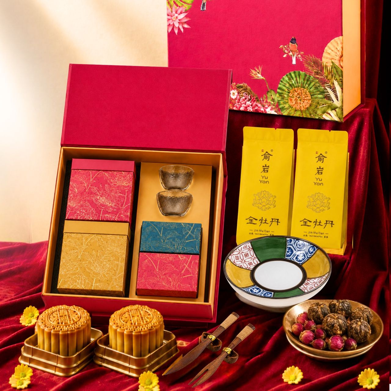 LOTUS HARMONY 心莲心月饼礼盒