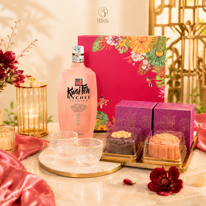 ROSY REUNION PAIRING SET 醉⽉团圆礼篮
