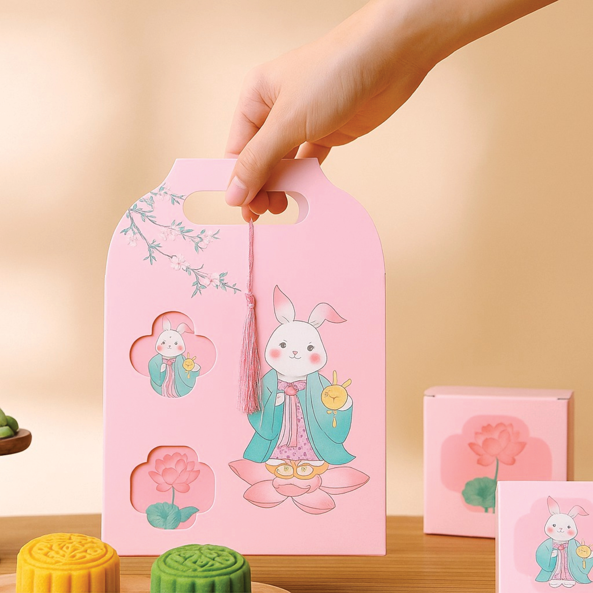 Bunny Gift Bag Box 兔映中秋礼袋