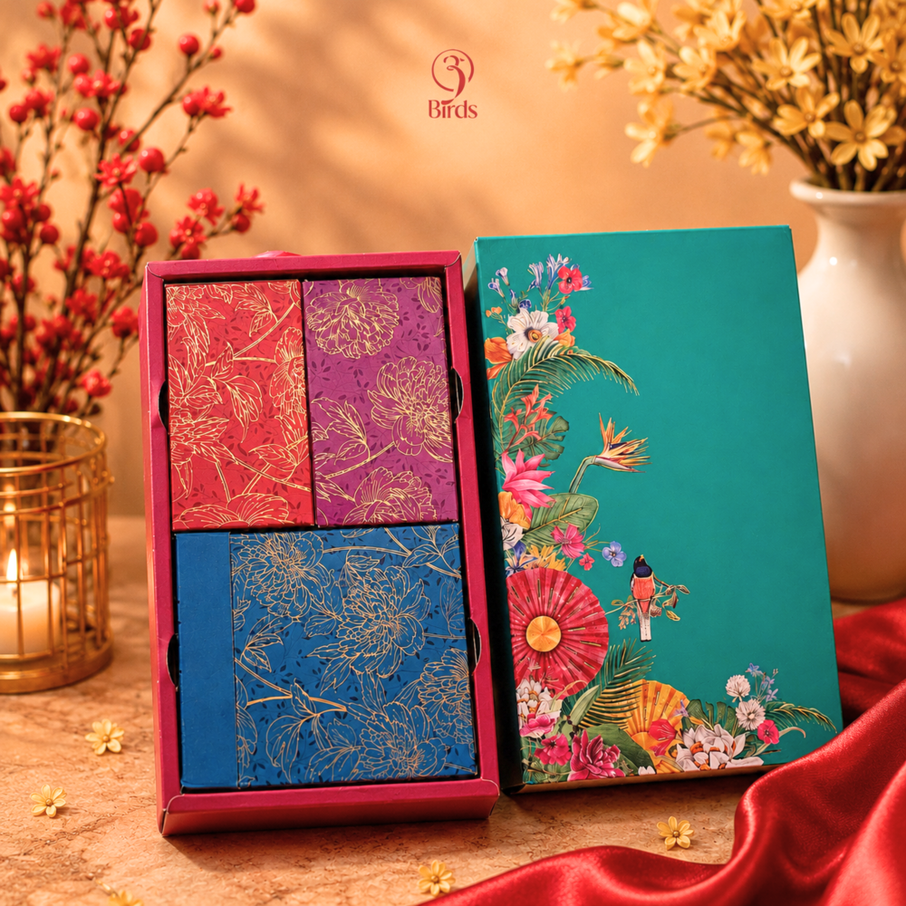 Emerald Blossom Mooncake Box 碧⽟花语⽉饼礼盒