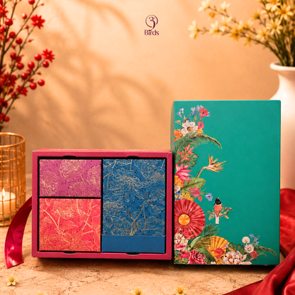 Emerald Blossom Mooncake Box 碧⽟花语⽉饼礼盒