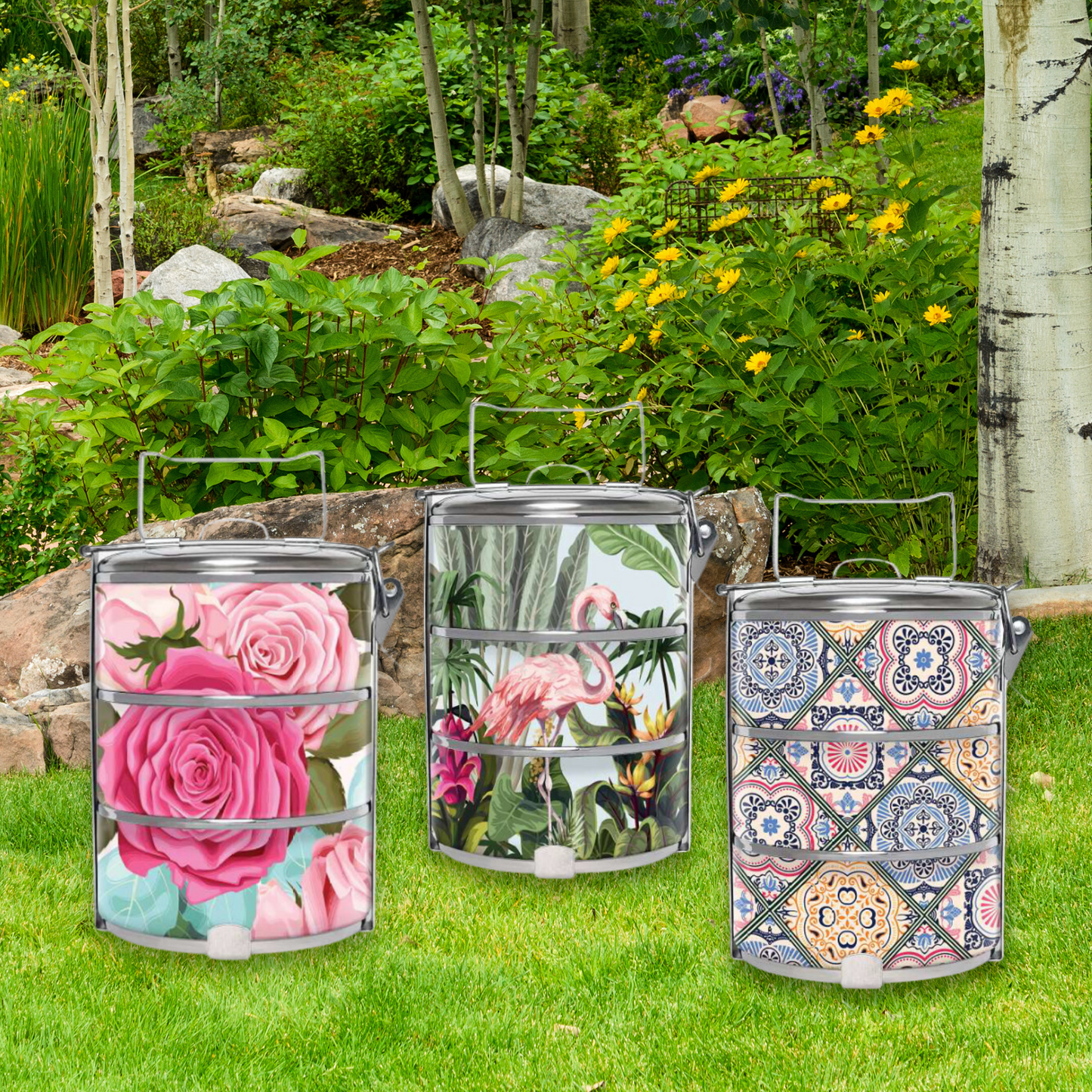 TIFFIN - FLORAL MOSAIC