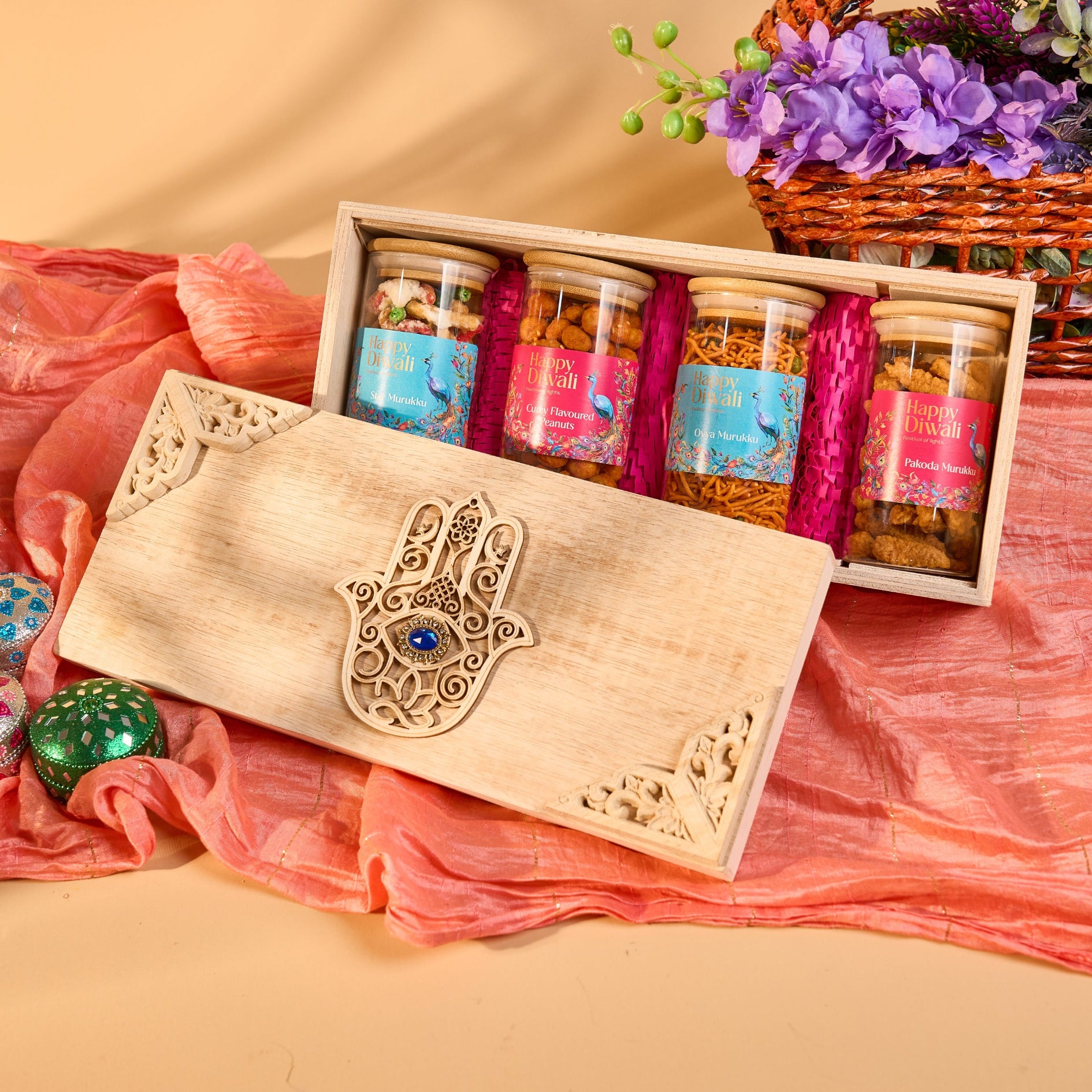 Hamsa Blessings Box