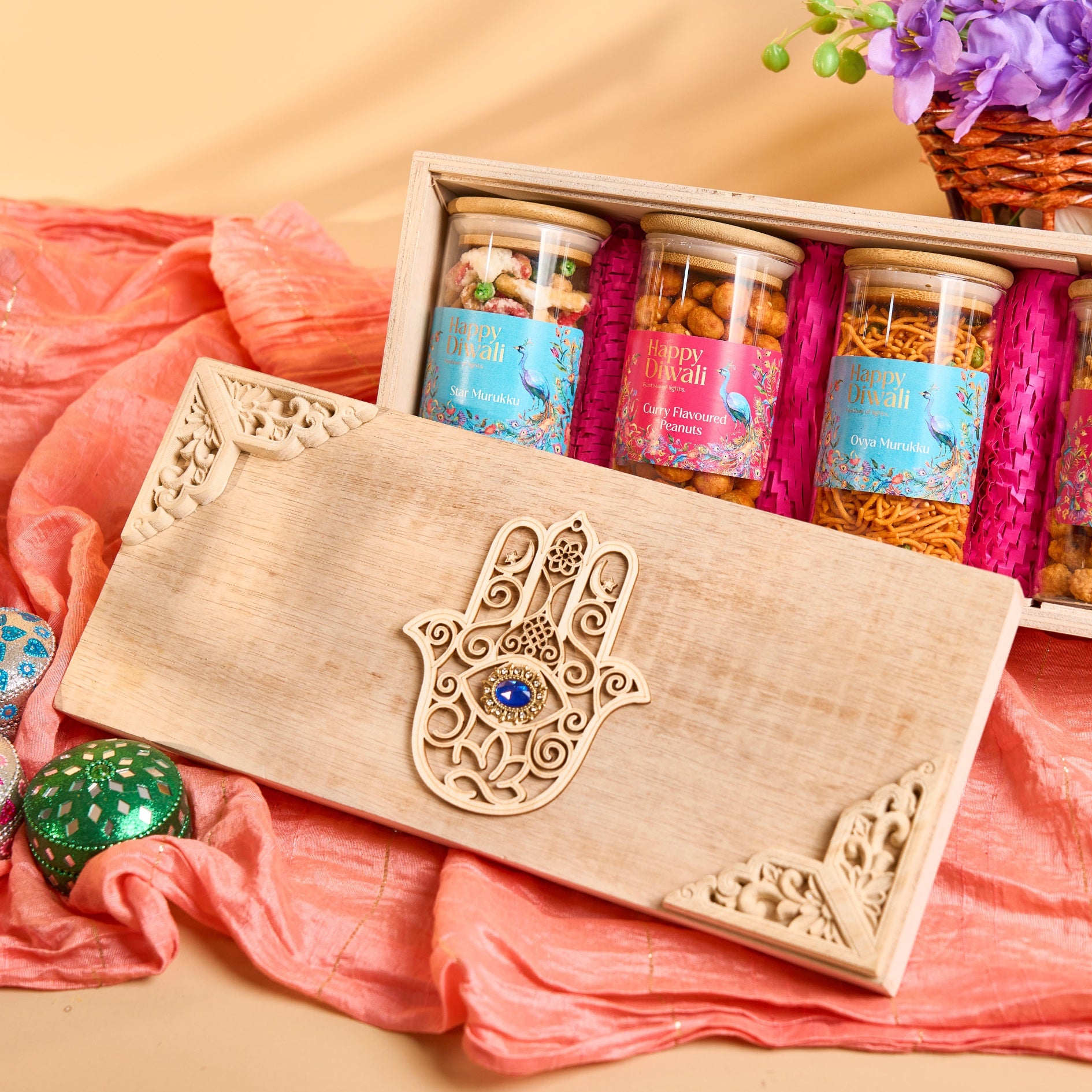 Hamsa Blessings Box