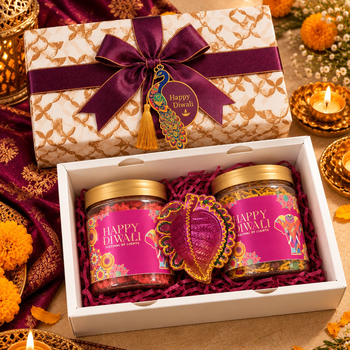 Customize Diwali Luxury Gift Set